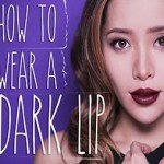 The perfect dark lips tutorial by Michelle Phan