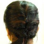 DIY: Flip-over ponytail