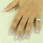 DIY: Colour Stain nail art