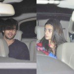 Bollywood’s young lovebirds Alia and Sidharth spotted together