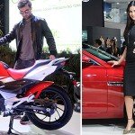 Pictures: Ranbir Kapoor and Katrina Kaif spotted at Auto Expo 2016