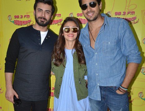 Alia-Sidharth-Fawad-at-radio-mirchi-What's-trending